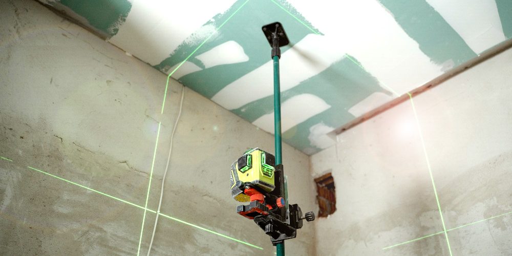 Laser Decke Rigips Deckenprofilsystem RG Trockenbau